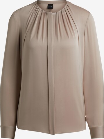 BOSS Blouse ' Banorah ' in Brown: front