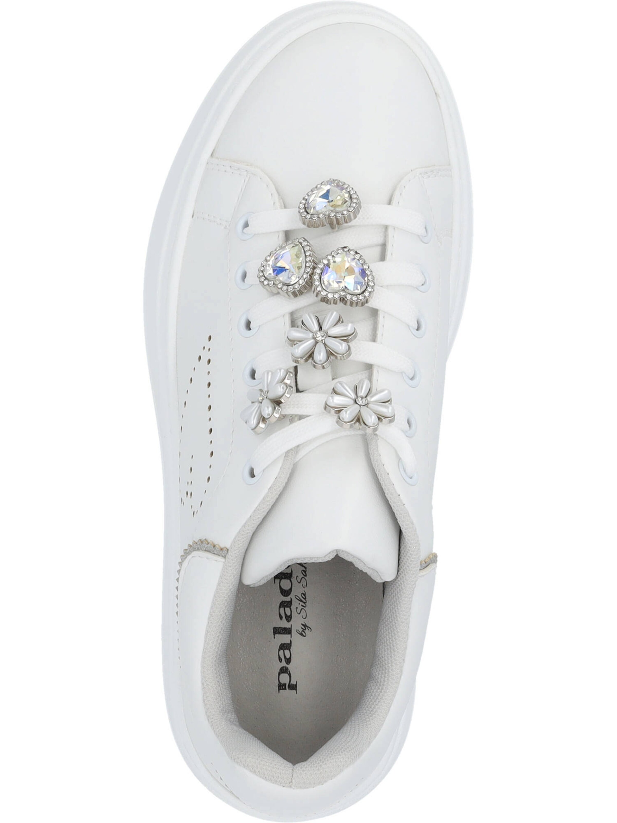 Palado by Sila Sahin Platform trainers 'Ibnoa' in White