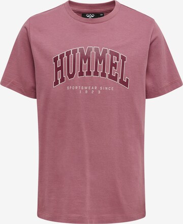 Hummel Shirt in Roze: voorkant