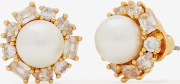 Kate Spade - Pendientes en beige: frente