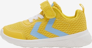 Baskets 'ACTUS' Hummel en jaune : devant