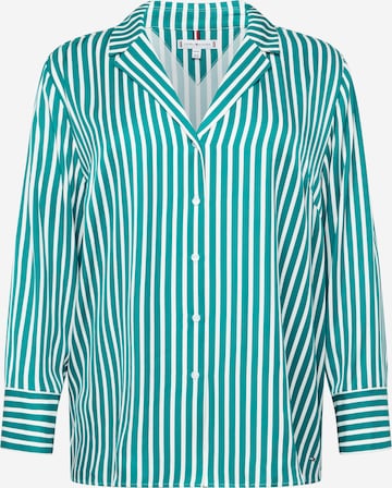 Tommy Hilfiger Curve Blouse in Green: front