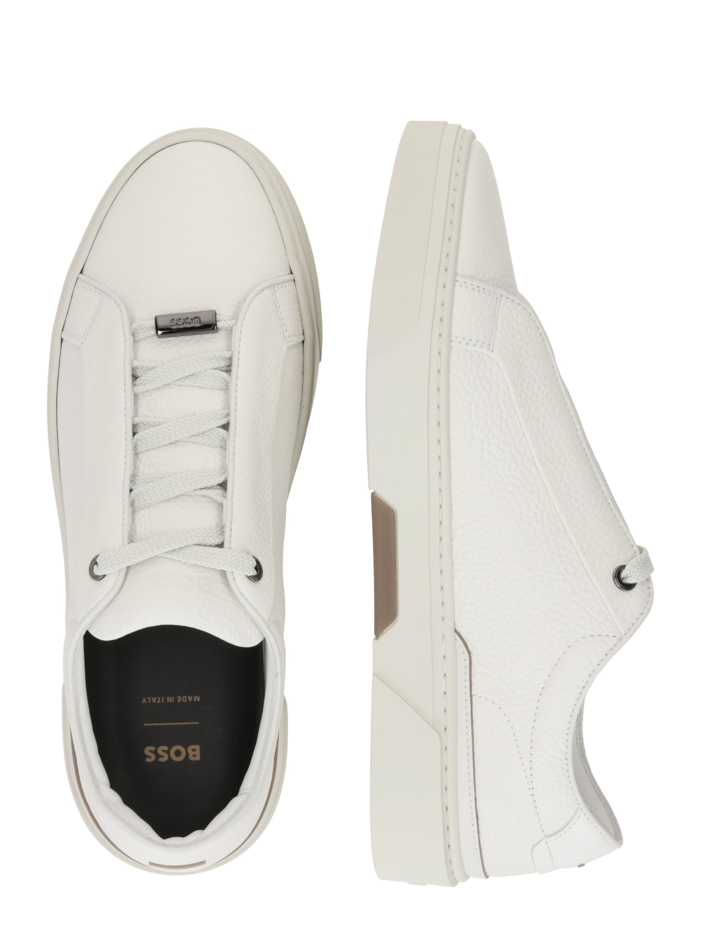 BOSS Trampki niskie 'Gary Tenn' w kolorze biały