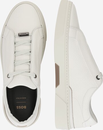 Sneaker low 'Gary Tenn' de la BOSS pe alb