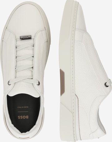 BOSS Sneaker low 'Gary Tenn' i hvid