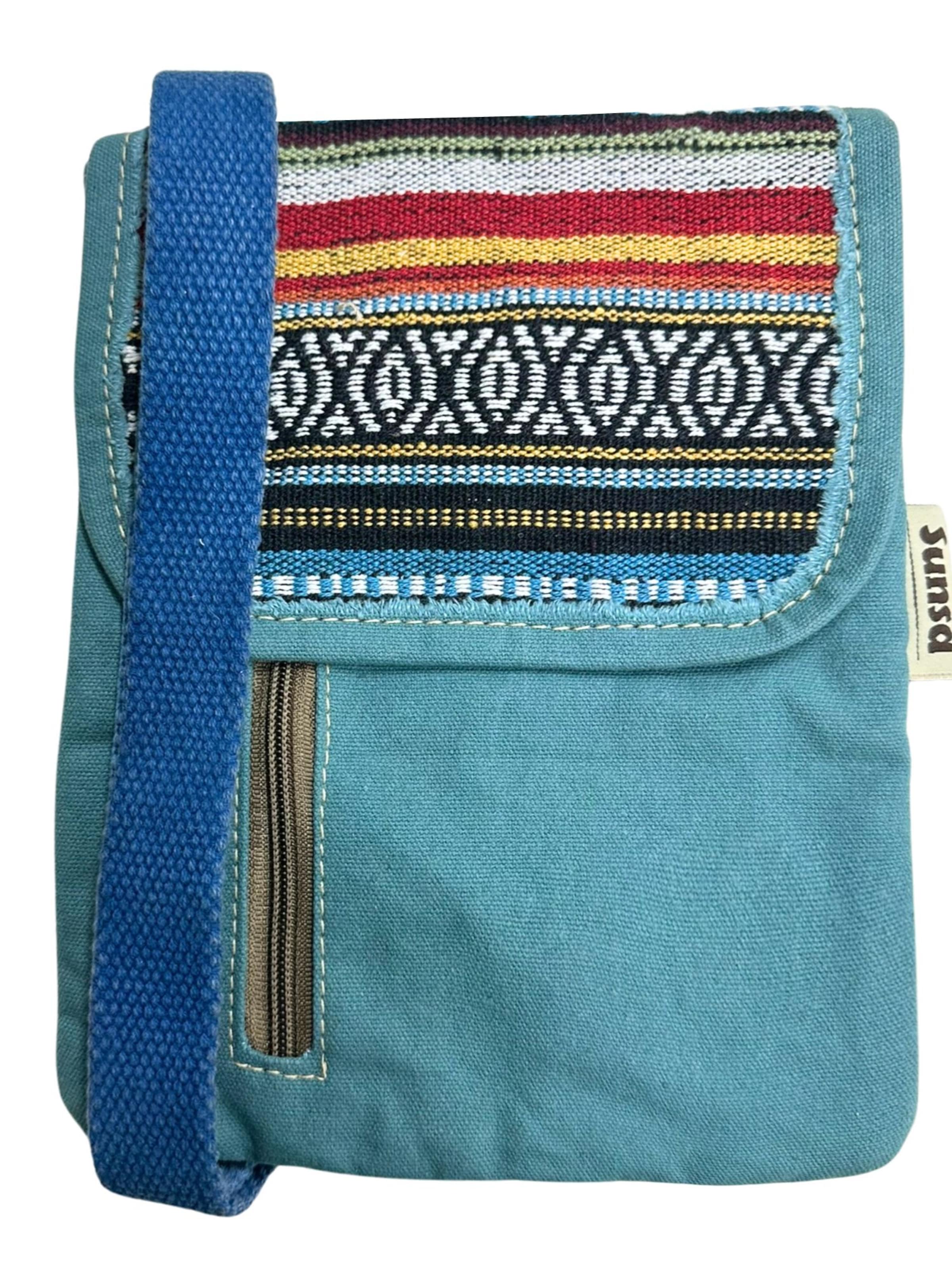 Sunsa Umhängetasche 'Sunsa'‌‌‌‌‌‌ in Blau: Vorderseite