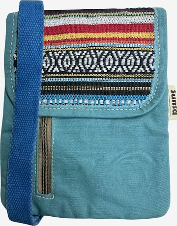 Sunsa Umhängetasche 'Sunsa' in Blau: Vorderseite