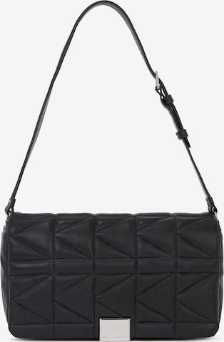 Karl Lagerfeld Olkalaukku ' K/KUILT MITTELGROSSE SCHULTERTASCHE ' värissä musta: etupuoli