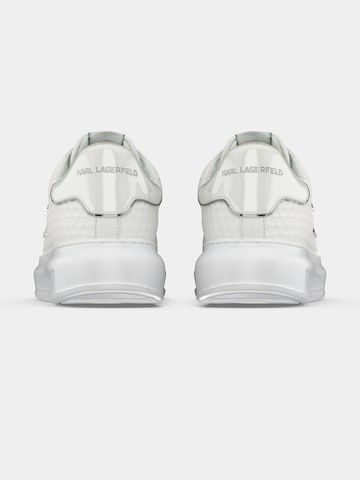 Sneaker low de la Karl Lagerfeld pe alb