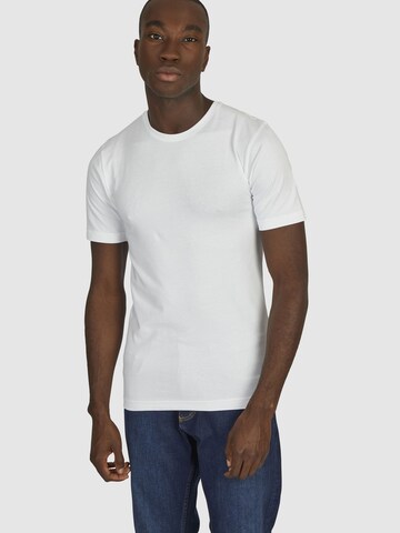 T-Shirt HECHTER PARIS en blanc : devant