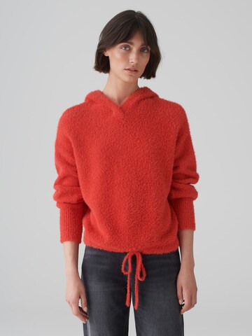 OPUS Pullover 'Punter' in Rot: Vorderseite