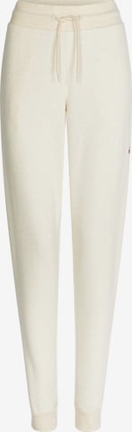 TOMMY HILFIGER Tapered Broek in Beige: voorkant