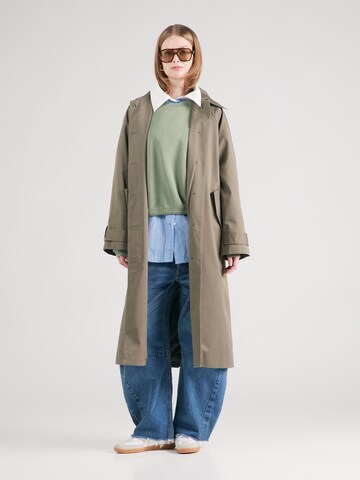 Sweat-shirt 'IZUBIRD' AMERICAN VINTAGE en vert