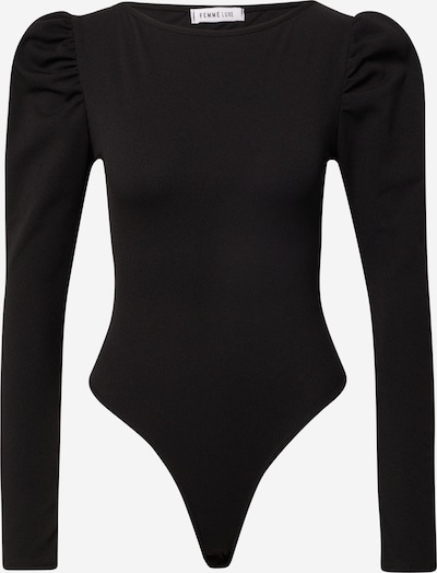Femme Luxe Shirt bodysuit 'ELINA' in Black, Item view