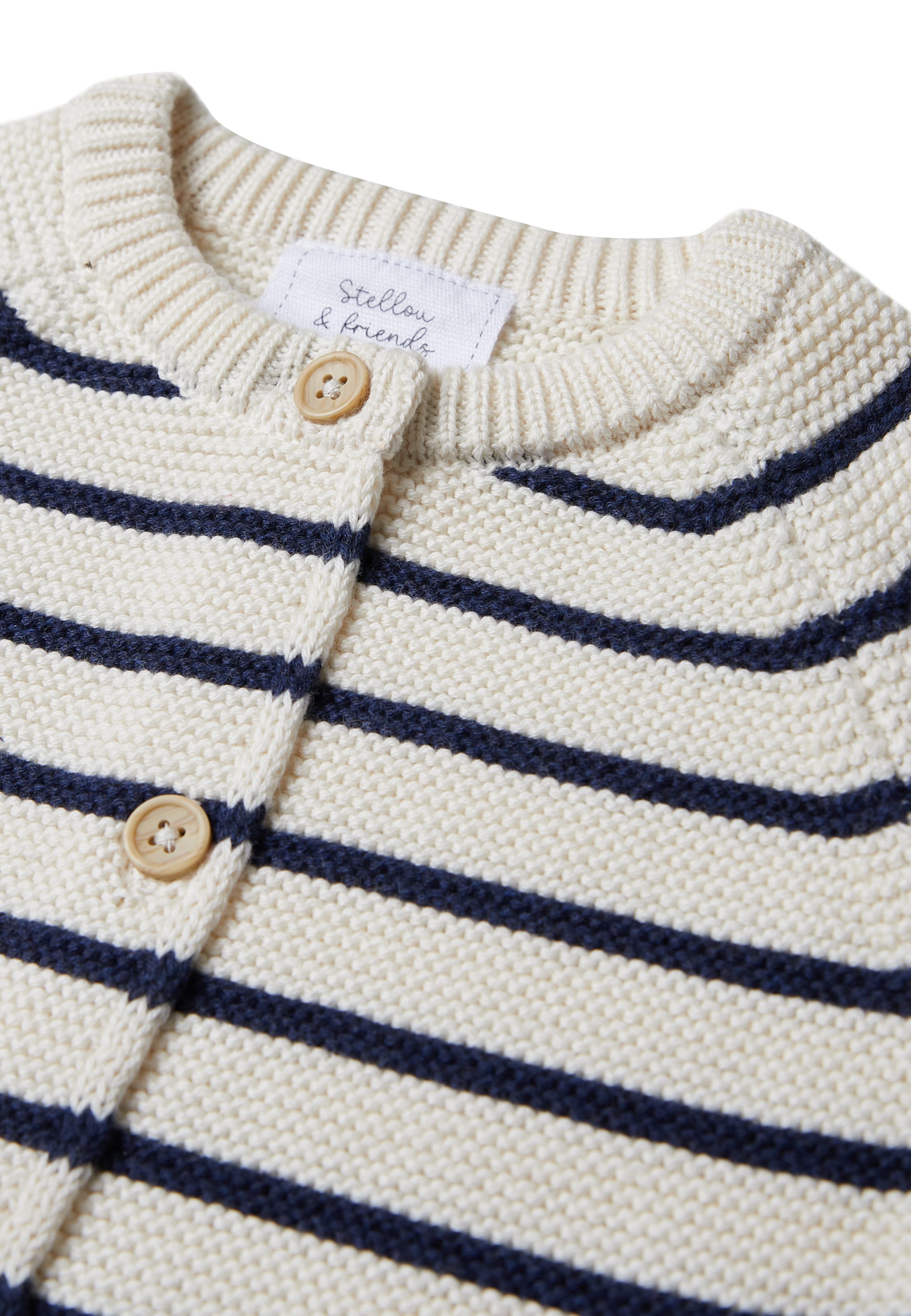 Stellou & Friends Strickjacke in Beige