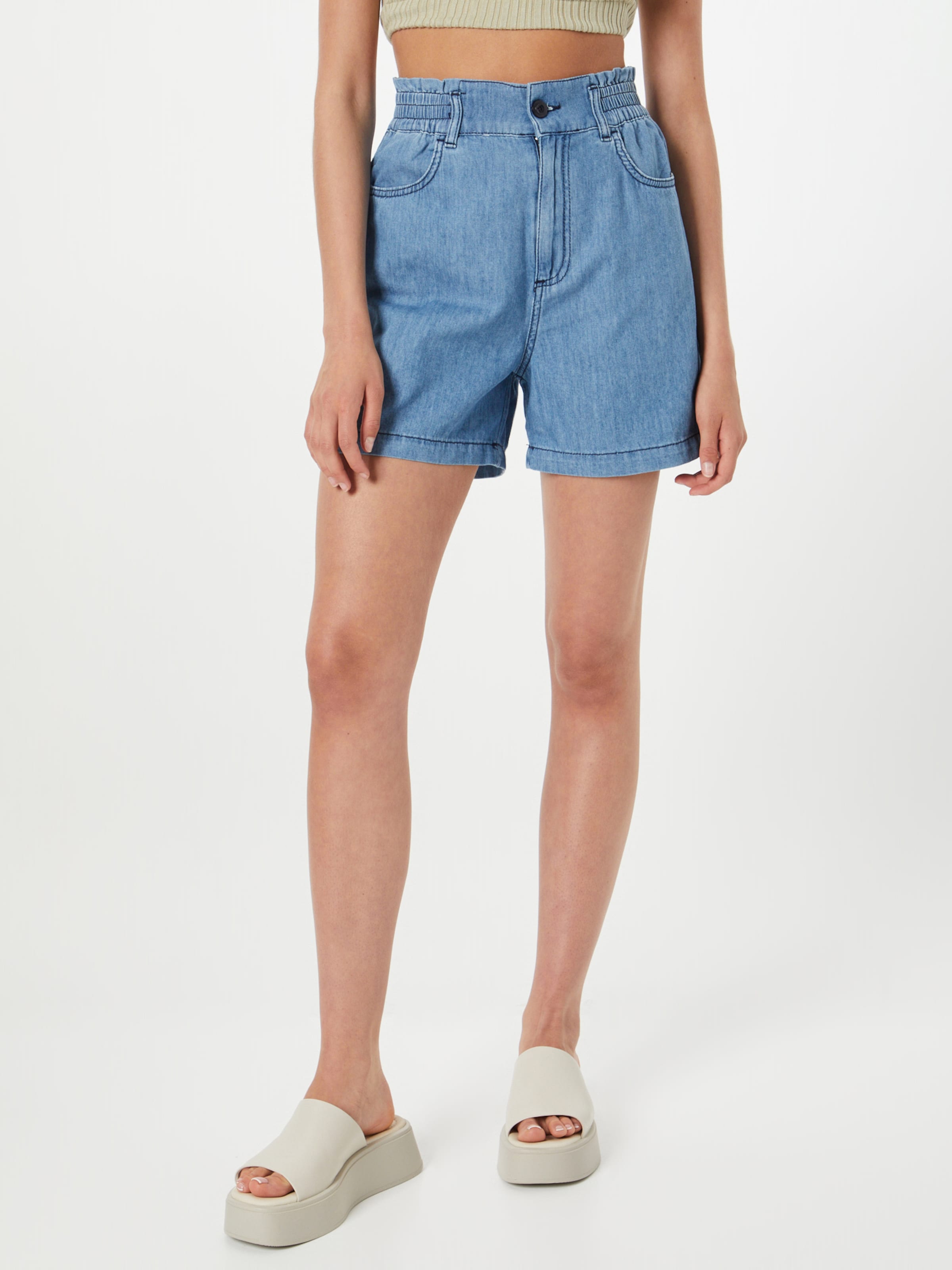 Frauen Jeans Sisley Shorts in Blau - IG98934