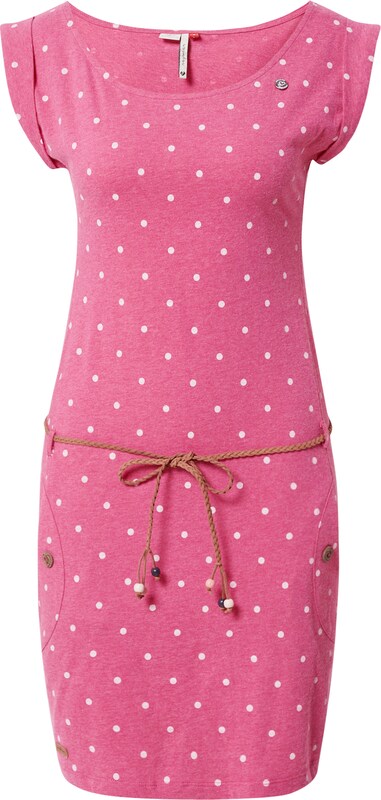 Ragwear Kleid 'TAG' in Magenta Ragwear Kleid 'TAG' in Magenta