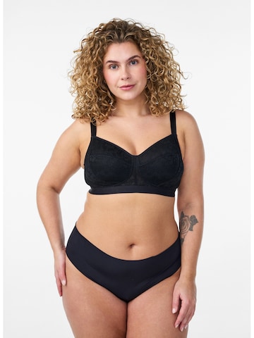Invisible Soutien-gorge 'Lstina' Devoted by Zizzi en noir