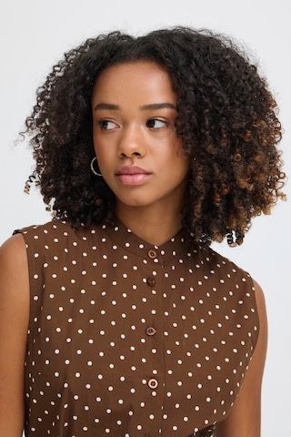 ICHI Dress 'IHFanty' in Brown