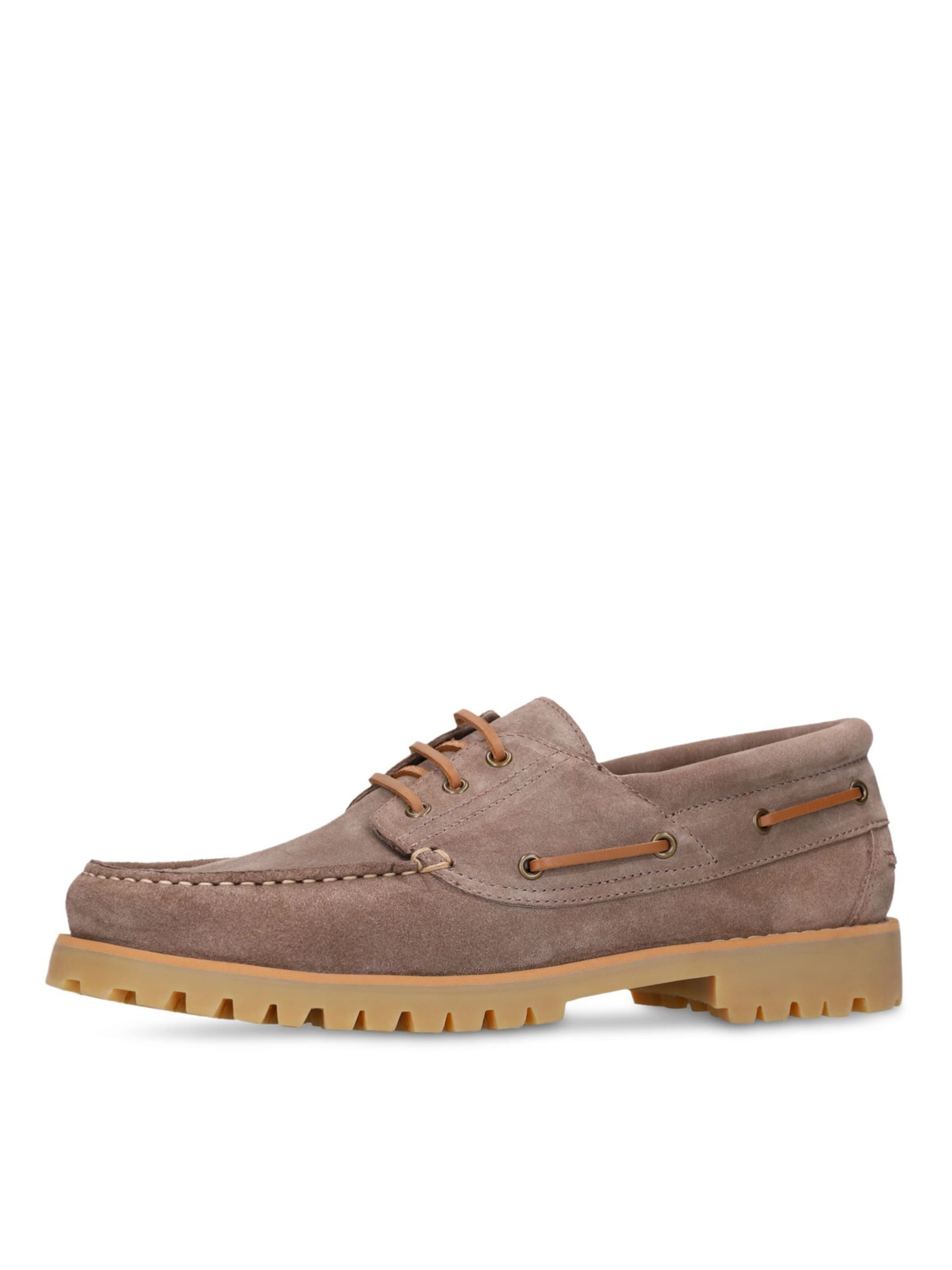 MANFIELD Schnürschuh in 40 in beige, Produktansicht