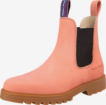 Blue Heeler Chelsea Boots in Pink: front