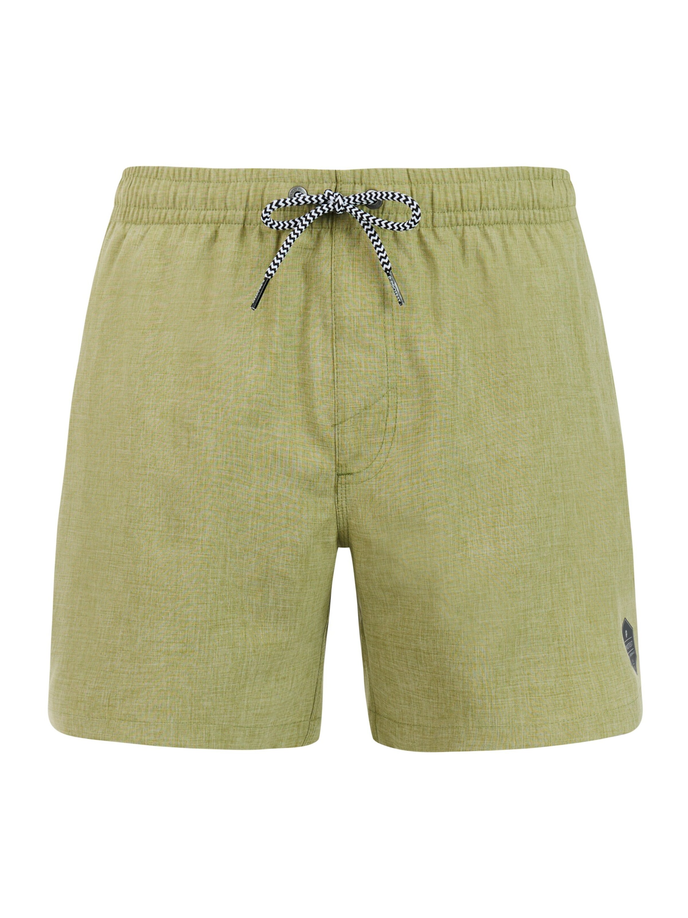 PROTEST Badeshorts 'Davey'‌‌‌‌‌‌‌‌‌ in Grün: Vorderseite