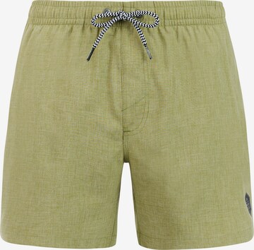 PROTEST Badeshorts 'DAVEY' in Grün: Vorderseite
