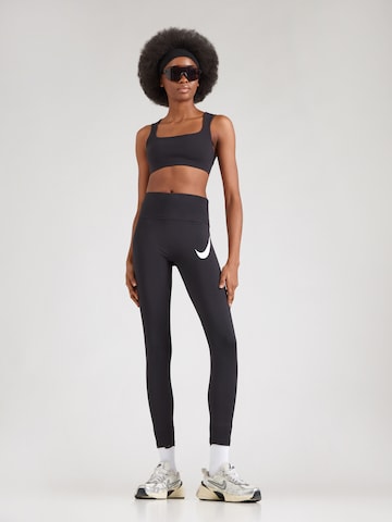 NIKE Skinny Sportovní kalhoty 'Tempo' – šedá