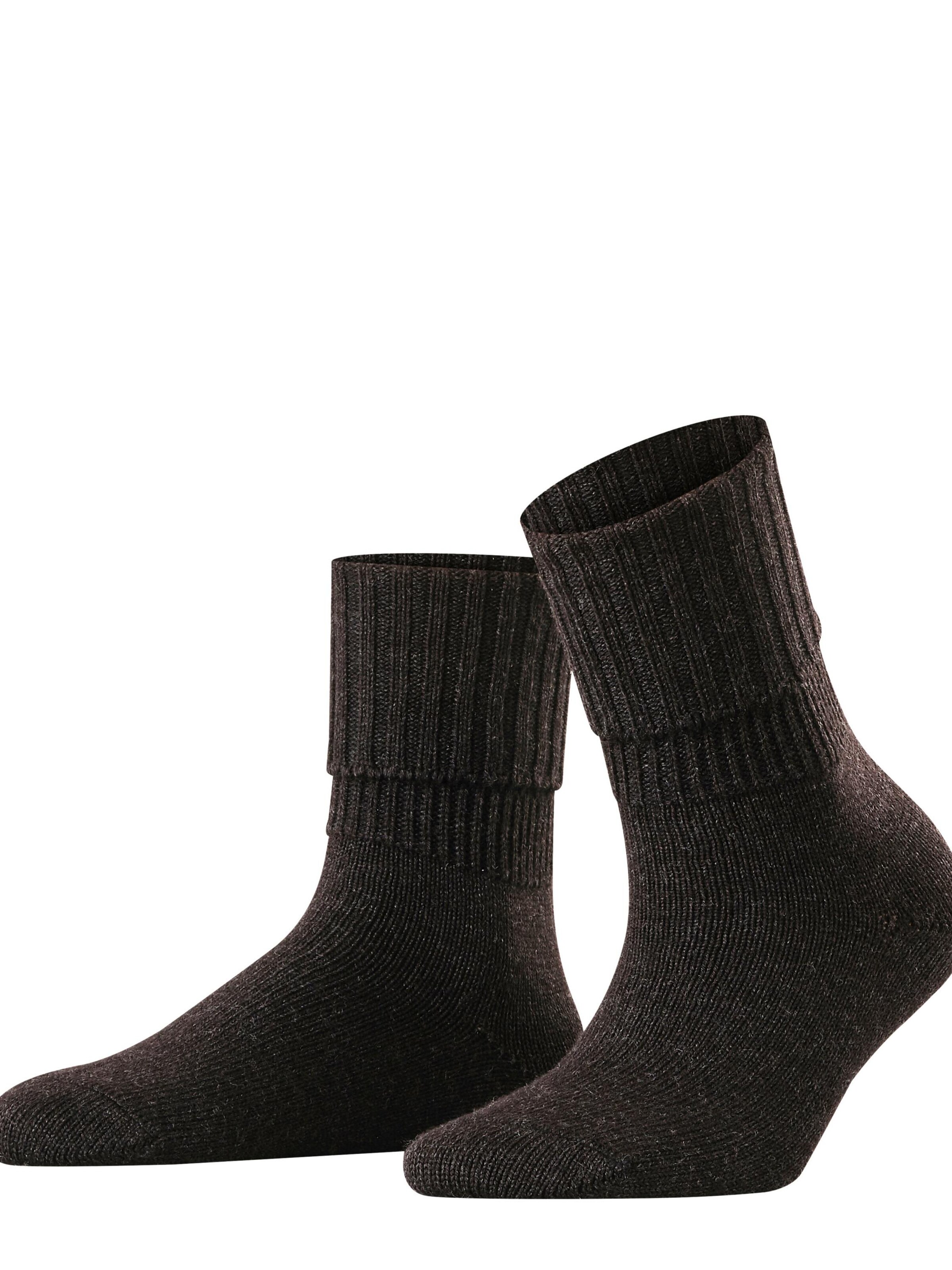 FALKE Socken 'Striggings Rib'‌‌‌ in Grau: Vorderseite