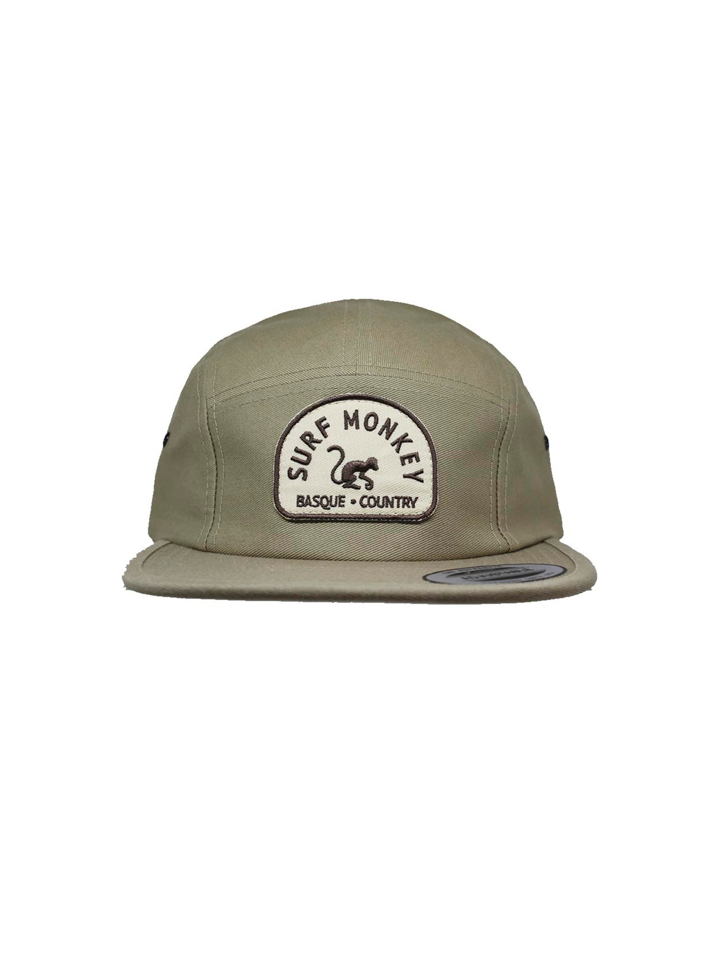 Surf Monkey Athletic Cap in Beige