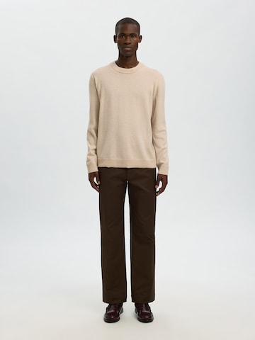 Pullover 'SLHTRAY' di SELECTED in beige