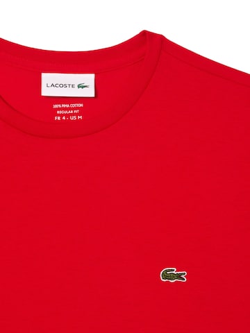 Maglietta di LACOSTE in rosso