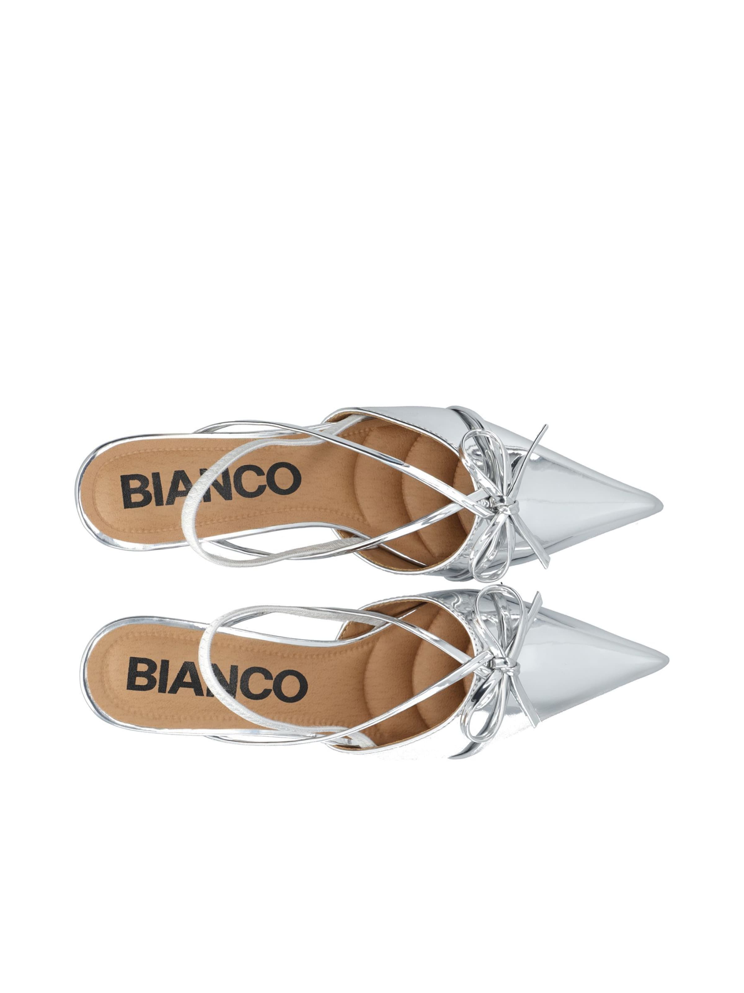 Bianco Slingback pumps 'Kristin' in Silver