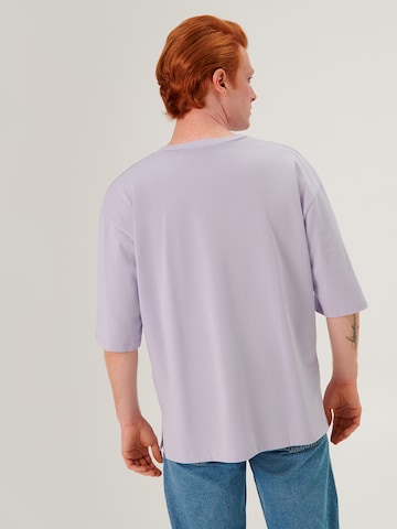T-Shirt 'Selim' ABOUT YOU x Swalina&Linus en violet
