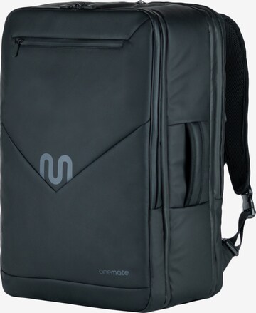 onemate Backpack in Black: front