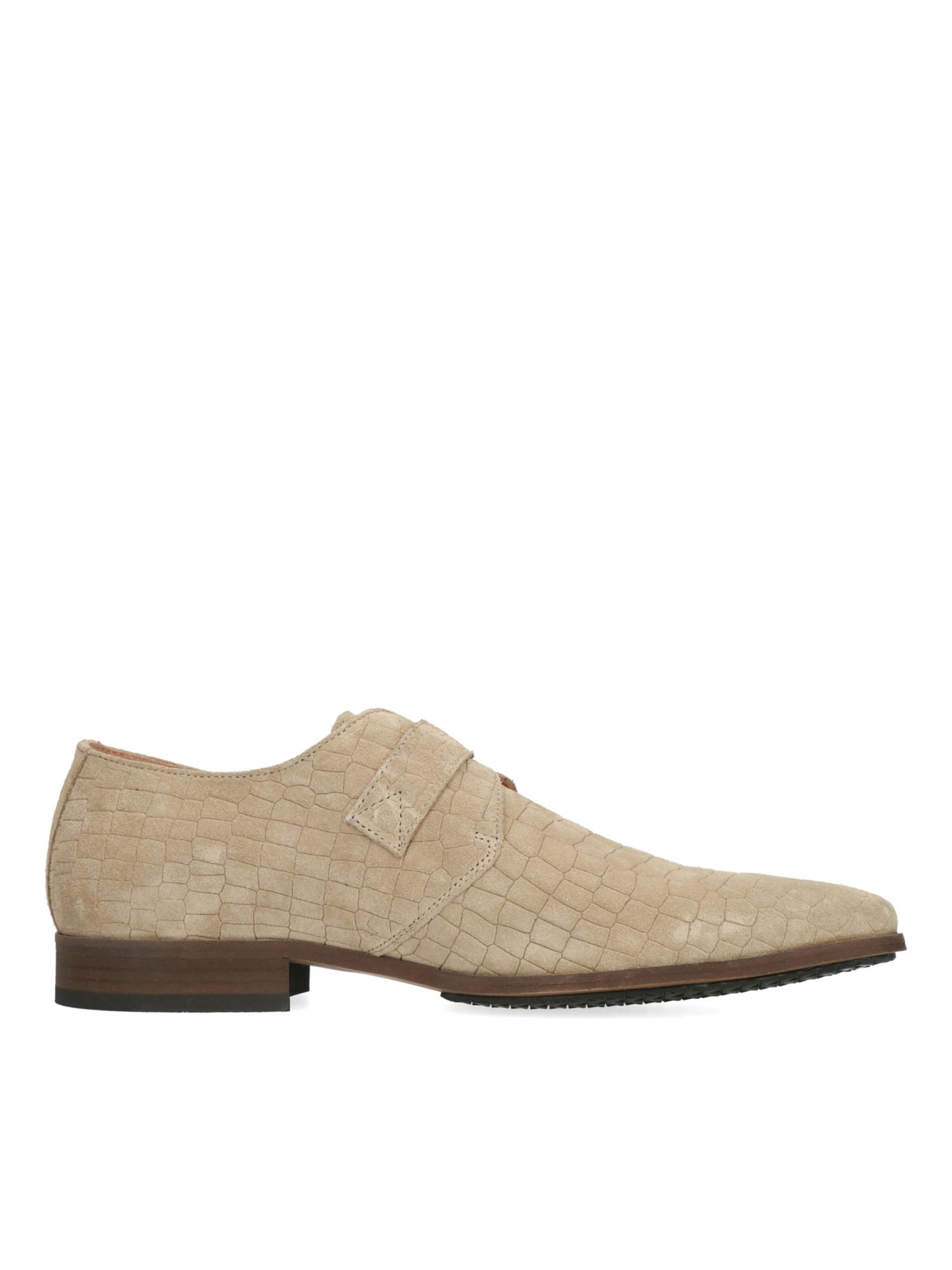 MANFIELD Lace-Up Shoes in Beige