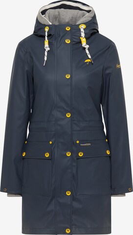 Schmuddelwedda Raincoat in Blue: front