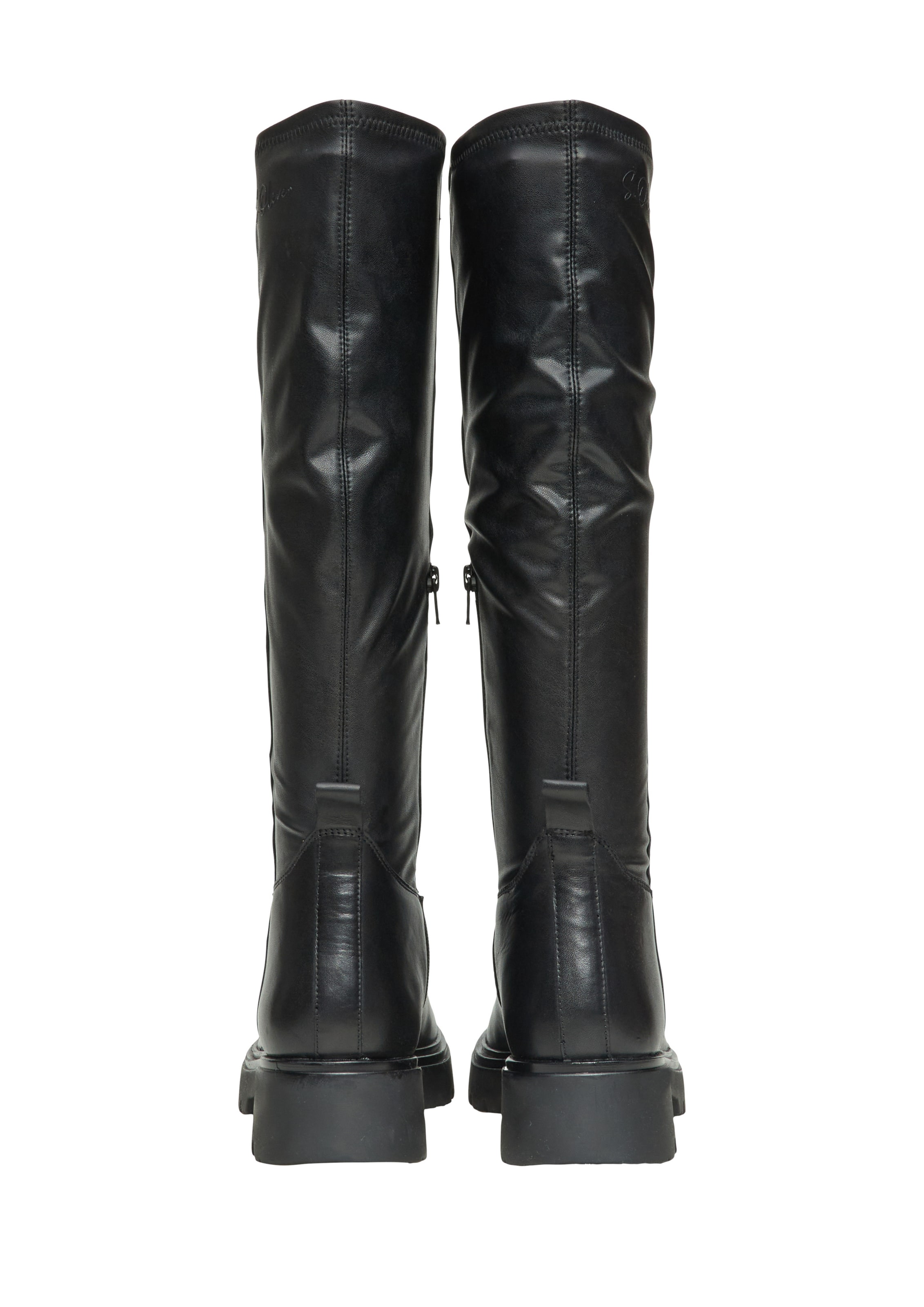 s.Oliver Stiefel in Schwarz