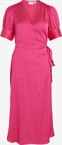 VILA Платье 'Naria' в Ярко-розовый: спереди