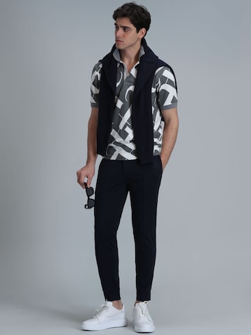 Coupe slim Pantalon Lufian en bleu