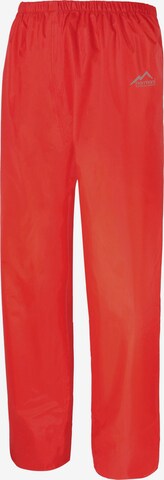 normani Regular Outdoorhose 'Portland' in Rot: predná strana