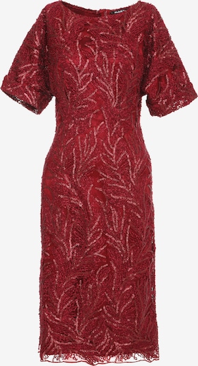 Madam-T Kokerjurk 'Judy' in de kleur Rood, Productweergave