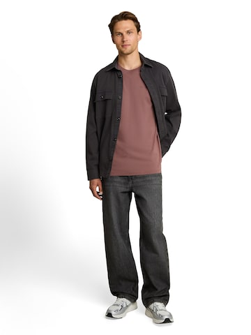 T-Shirt TOM TAILOR DENIM en violet