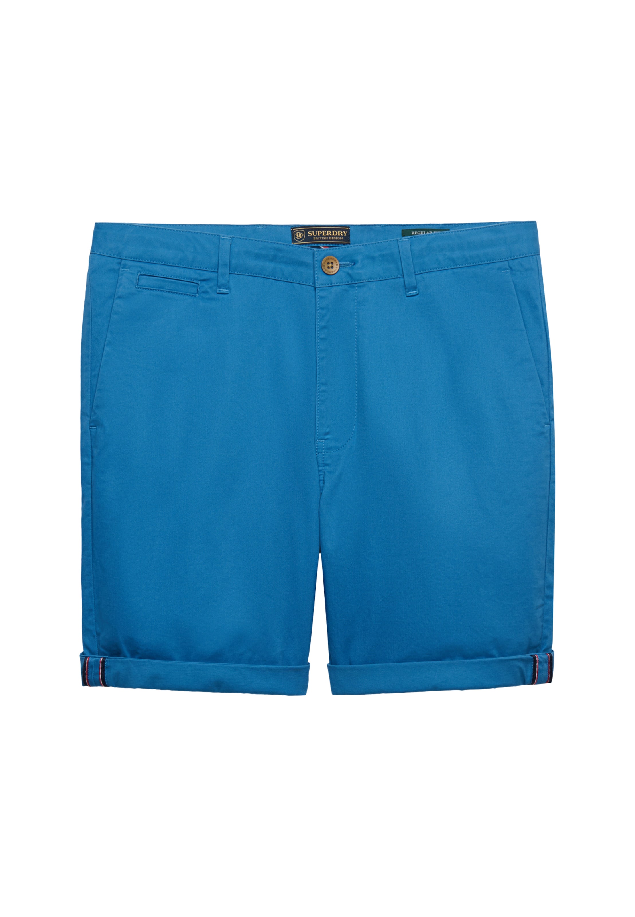 Superdry & Co Chino in Blauw: voorkant