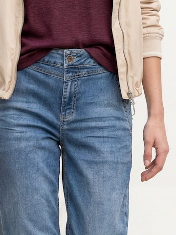 STREET ONE Regularen Kavbojke 'Karlie Barrel' | modra barva