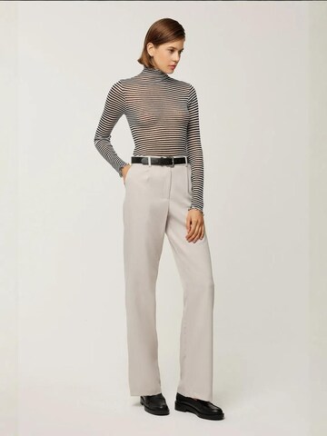 Hiccup - Loosefit Calças com pregas em bege