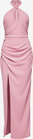 Ombre Abendkleid in Pink: Vorderseite