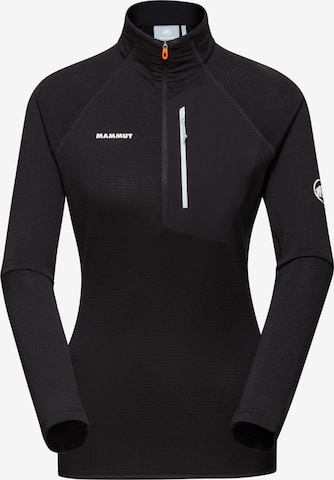 MAMMUT Funktionsshirt 'Aenergy Light' in Schwarz: Vorderseite