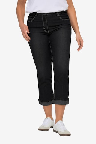 Angel of Style Regular Jeans in Black: front