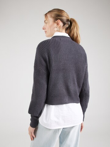 VERO MODA Knit Cardigan 'Lea' in Grey